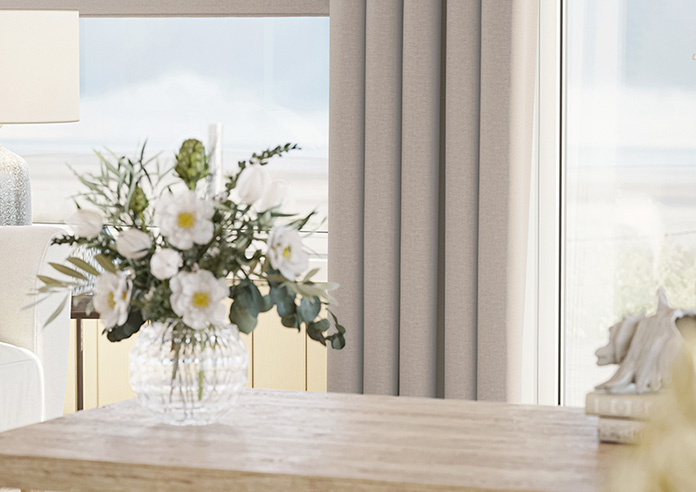 Oslo, Cream - Twist&Fit Roman Blind - Image 5